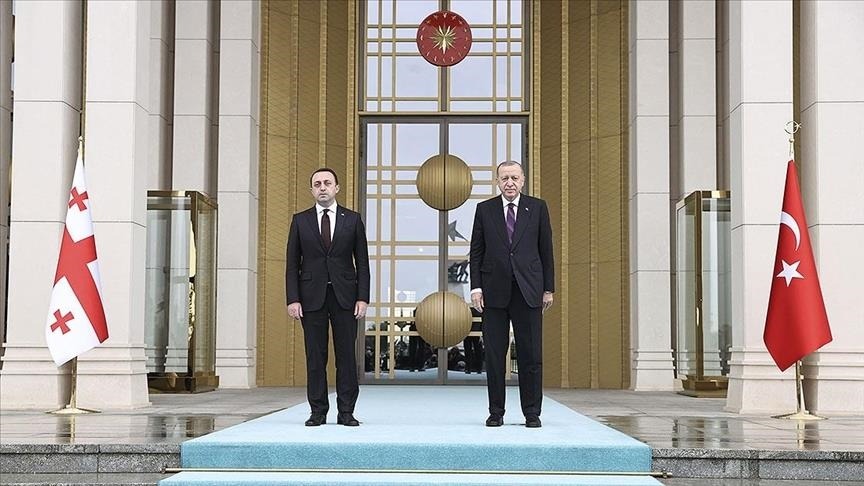 أردوغان يستقبل رئيس وزراء جورجيا